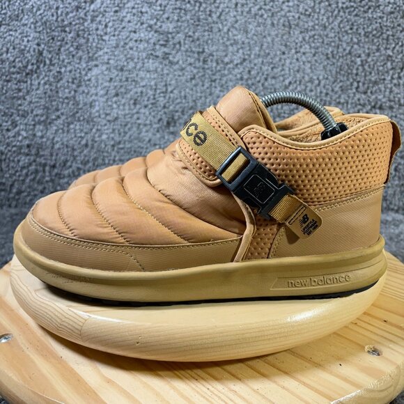 New Balance Caravan Moc v2 Shoes Mens Size 10 Wheat Ripstop Faux Fur Lined - Picture 1 of 8